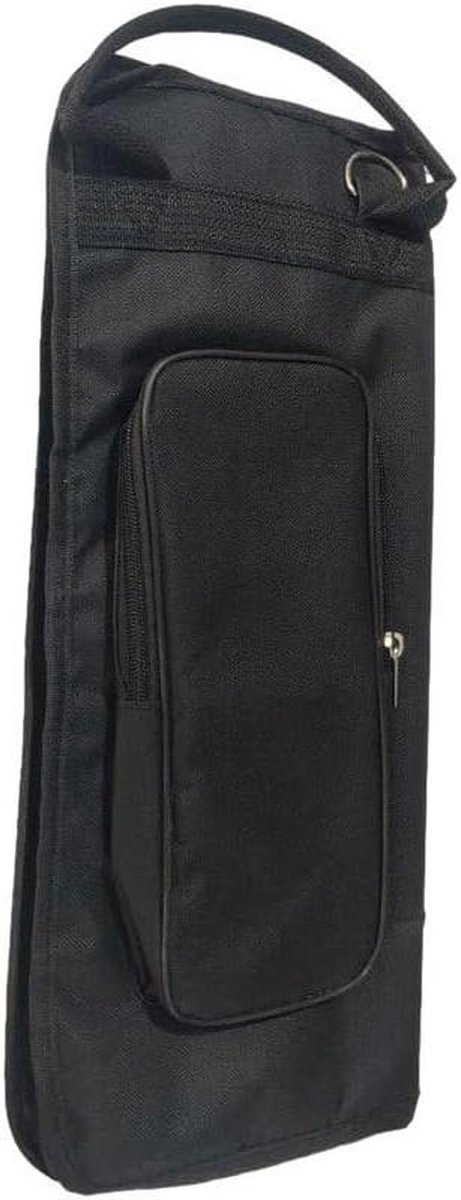 Drumstok Tas - Percussie Organizer - Muziek Optredens - Waterbestendig Oxford - 46x19cm - Zwart