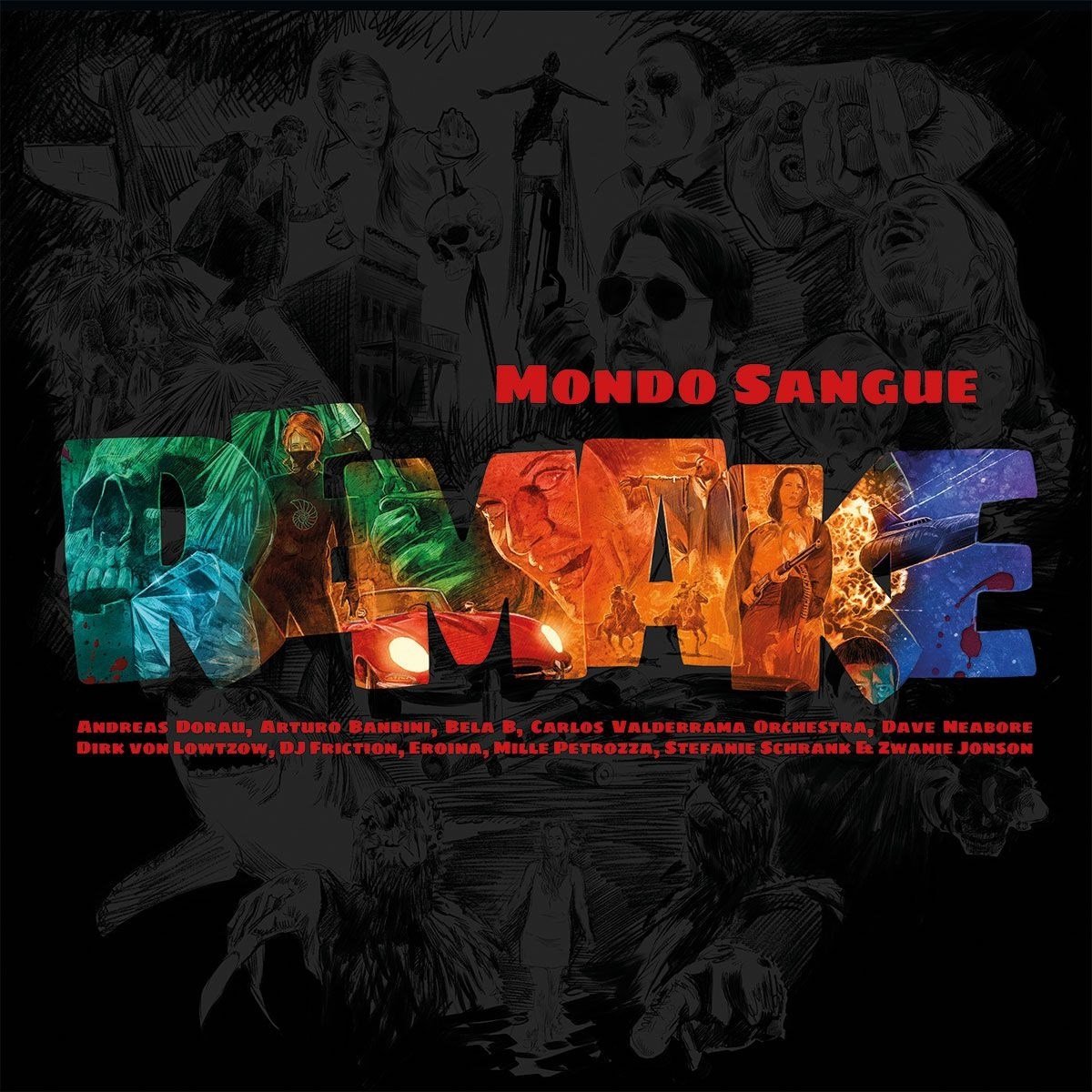 Mondo Sangue - Remake (LP) (Coloured Vinyl)