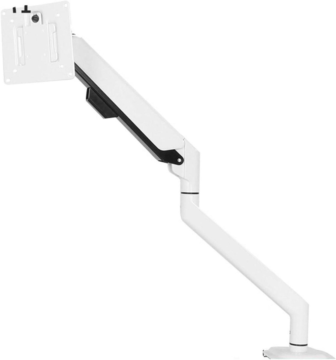 Monitor Arm - Bureauhouder - Ergonomisch Werken - Pneumatische Ophanging - 17-32 inch - Wit