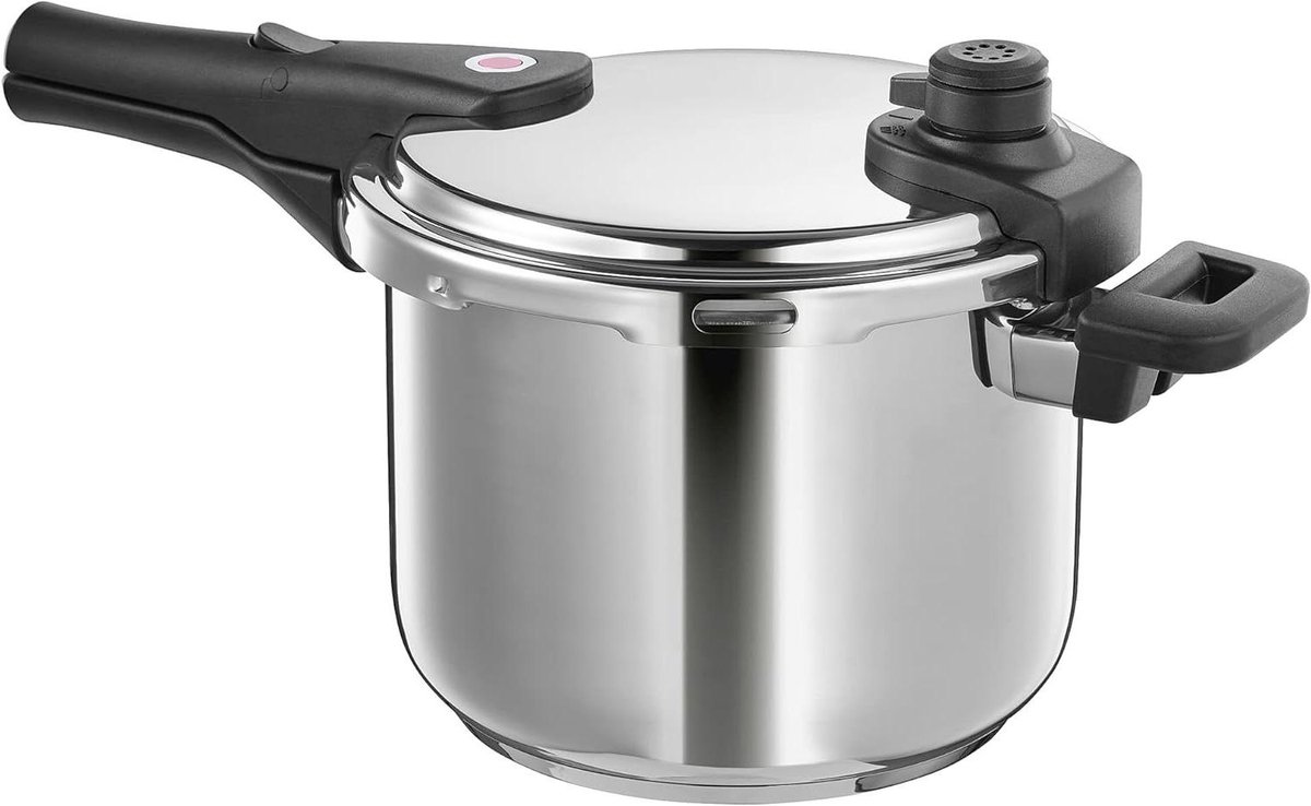 365+ snelkookpan, 6 l, roestvrij staal