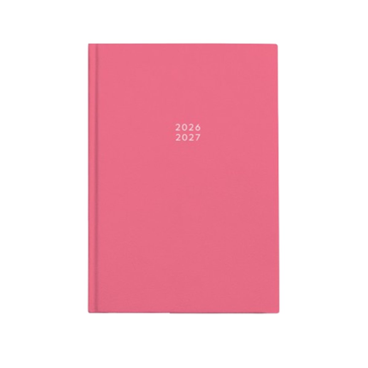 SOHO Agenda - A5 Formaat - 21x14,5cm - Jaar 26/27 - 12 maanden - Augustus t/m Juli - 1 week op 2 pagina's - Harde kaft - Happy Colors - Roze