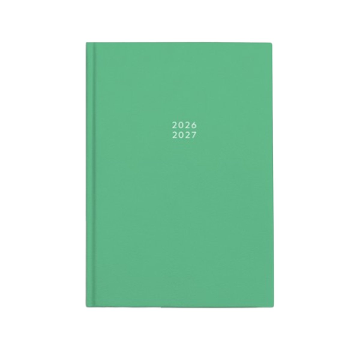 SOHO Agenda - A5 Formaat - 21x14,5cm - Jaar 26/27 - 12 maanden - Augustus t/m Juli - 1 week op 2 pagina's - Harde kaft - Happy Colors - Groen