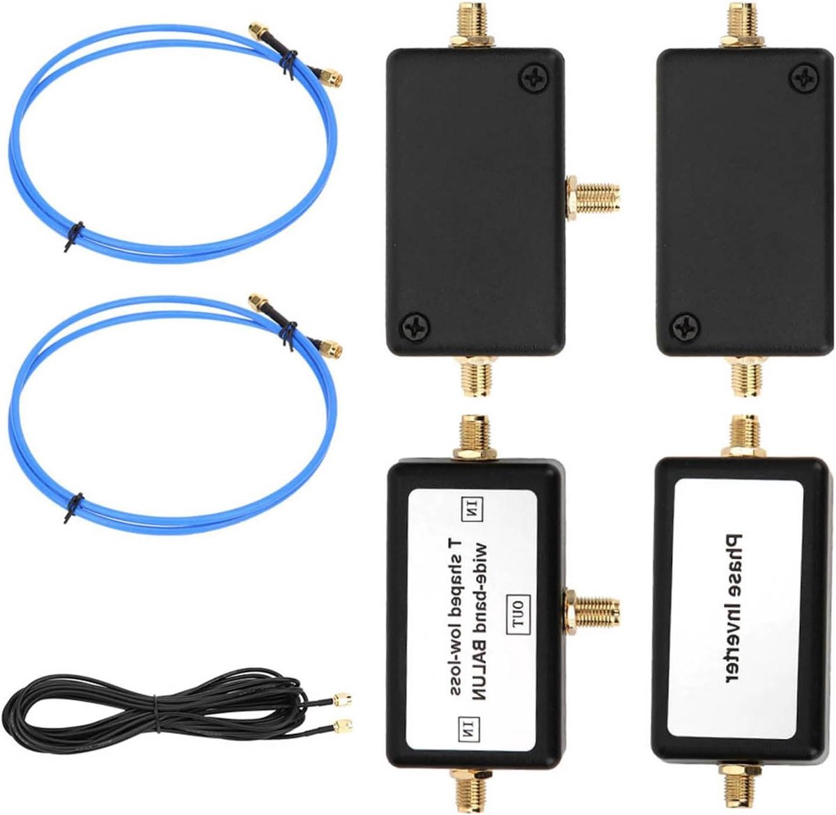 Magnetische Antenne - Passieve YouLoop - HF Ontvangst - Breedband Ontwerp - 10 kHz-30 MHz - Zwart