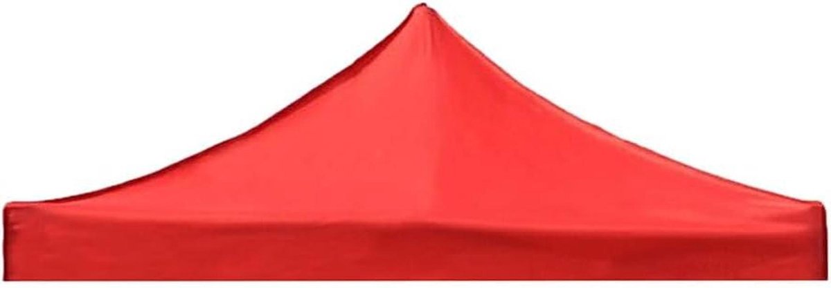 Gazebo Dakzeil - Luifel Cover - Buiten Beschermen - Waterbestendig Doek - 3x3 Meter - Rood