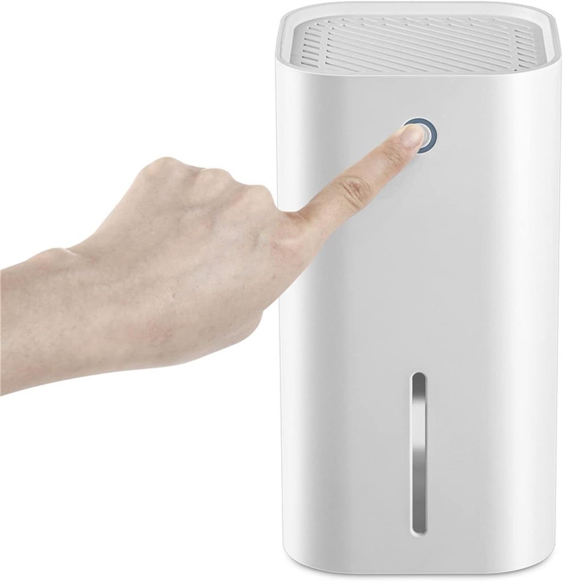 Luchtontvochtiger - Vochtvreter - Frisse Lucht - Stil Werking - 850 ml Tank - Wit