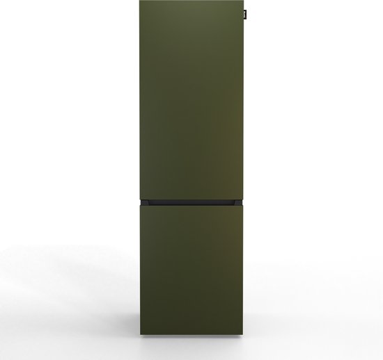 NUNKI LARGECOMBI-FMIL / Combi Bottom Koelkast, E klasse, 269l, Military Green, Matte (FRONT only)