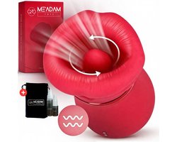ME'ADAM - Tong Vibrator voor Vrouwen – Clitoris Stimulator met Zuigfunctie – Waterbestendig - Sextoys voor vrouwen