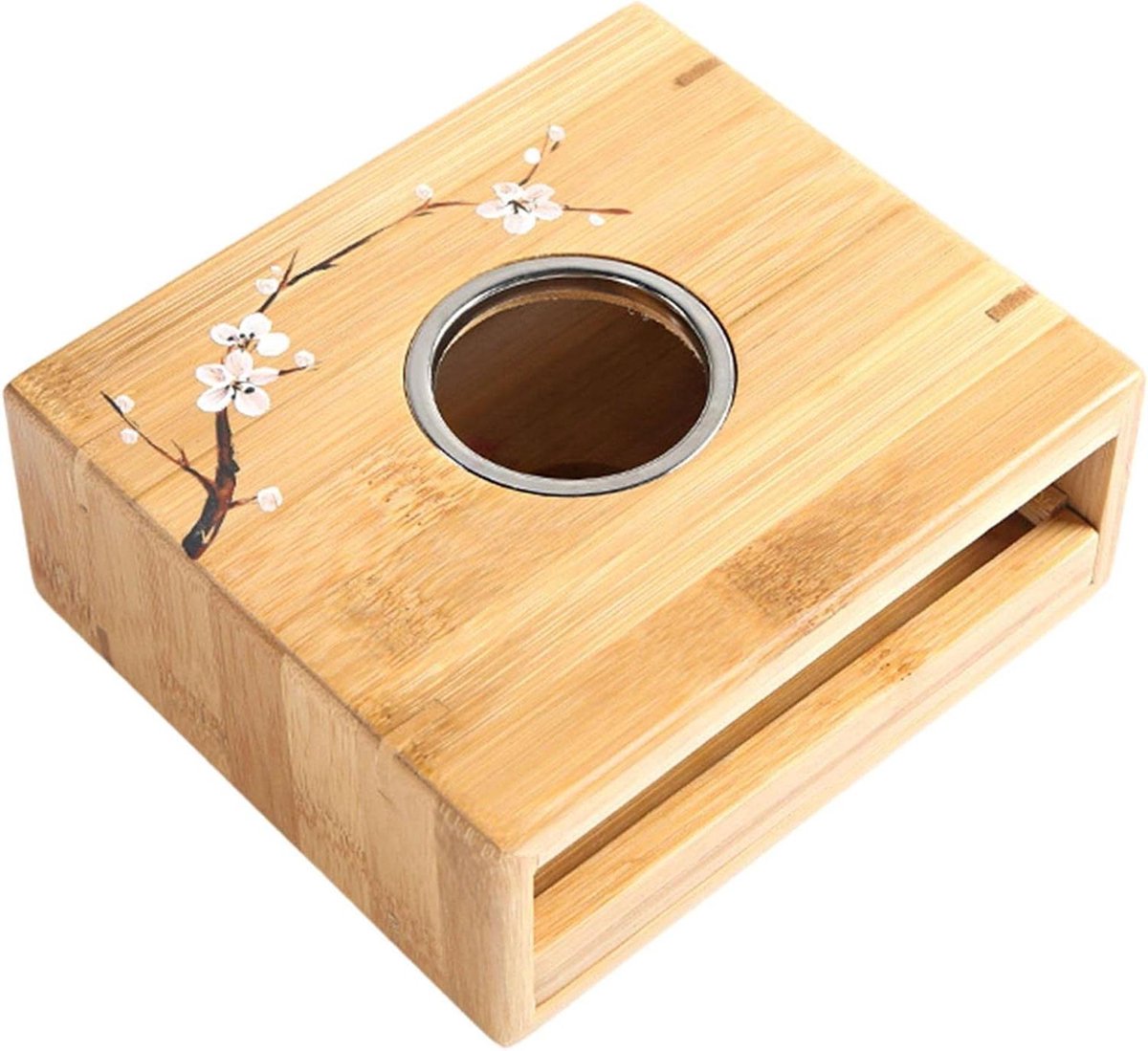 Bamboe Theepot Basis - Theepot Warmer - Thee Warm Houden - Hoge Temperatuur - N.v.t. - Natuurlijk