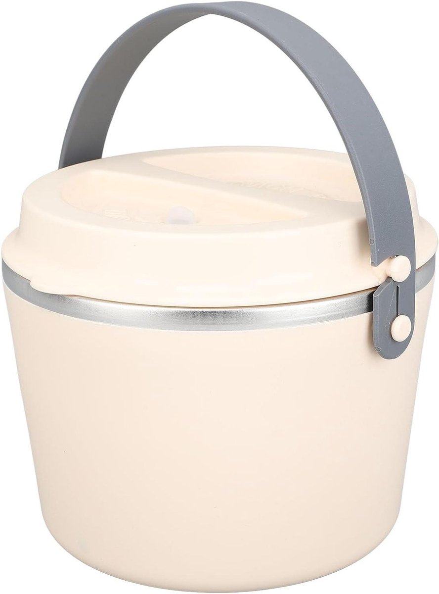 Elektrische Lunchbox - Voedselwarmer Draagbaar - Onderweg Eten Warmen - Zonder Water Vullen - 12 Liter - Zwart