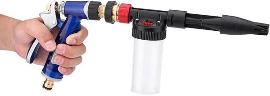 Auto Wasmachine Druk Auto Wasmachine Schuim Lance Sproeier Afneembare Druk Auto Wasmachine Sneeuw Foam Lance Sproeier Auto Cleaning Tool