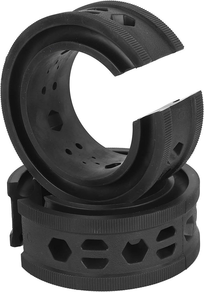 Veerkrachtige Schokdemper met Veer en Rubberen Spacers - 2 Stuks Universele Antivibratie Schokdempers voor Auto's, Geluidreductie en Amortisatie
