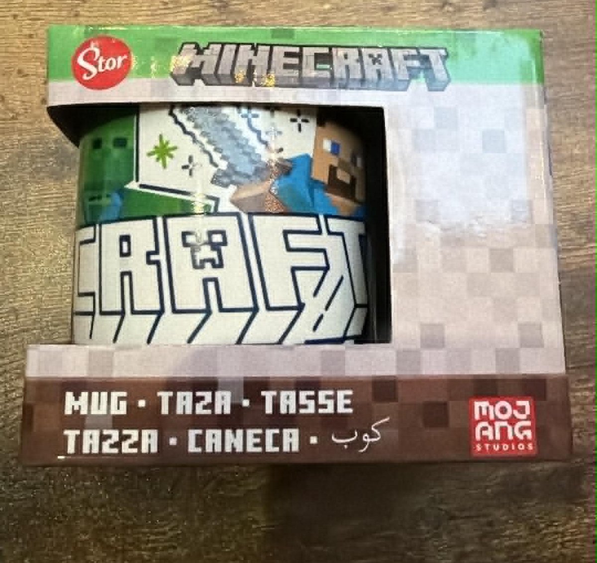 Minecraft Mok - 235ml - Minecraft Porseleinen mok in geschenkdoos