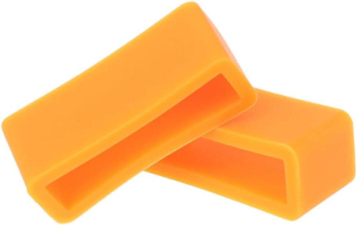 Horlogeband Ring - Band Lus - Veilig Dragen - Zachte Silicone - 2.5 cm - Wit