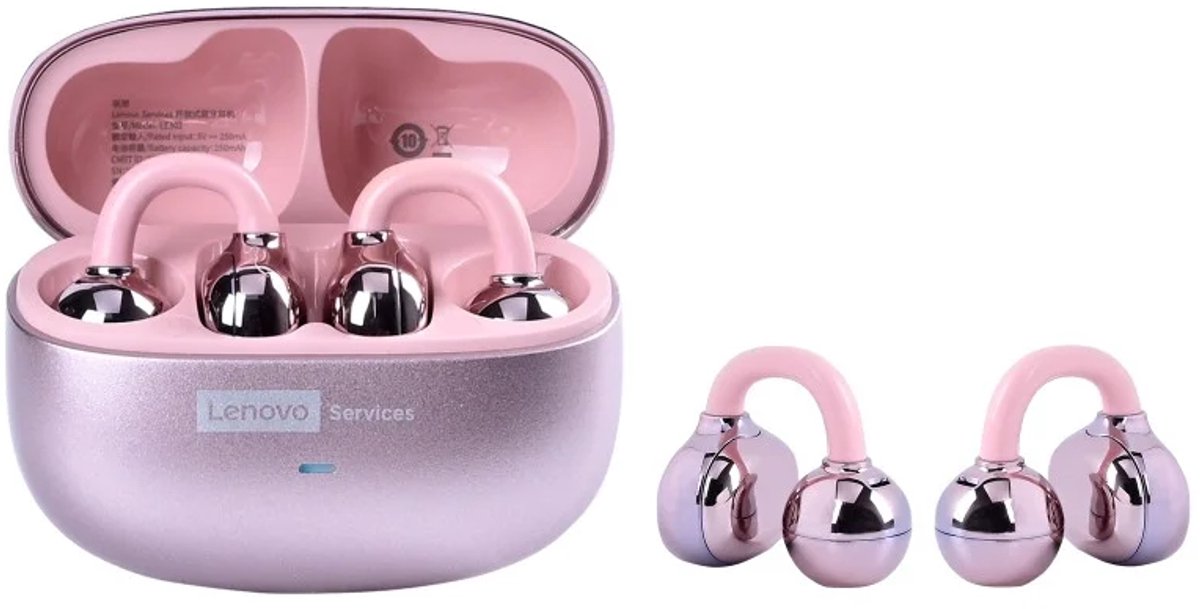 Lenovo LE302 Wireless Earbuds Pink