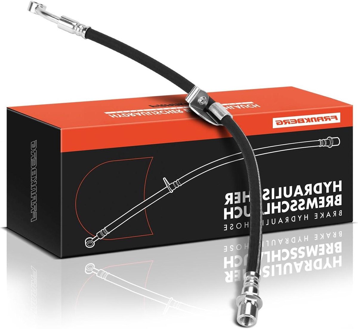 Remslang - Remleiding - Auto Onderhoud - Directe Vervanging - 45 cm - Zwart