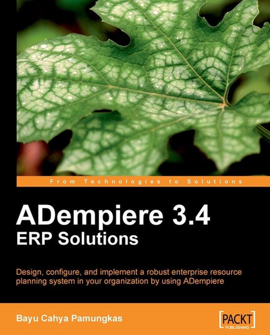 ADempiere 3.4 ERP Solutions - cover