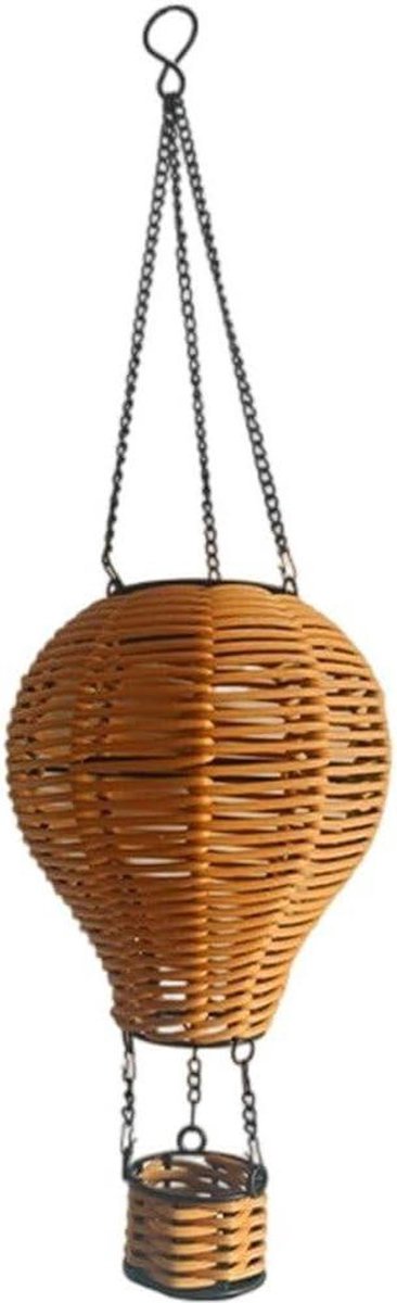 Hangende Lantaarn - Buitenlamp Decoratie - Sfeervol Verlichten - Realistisch Vlam Effect -