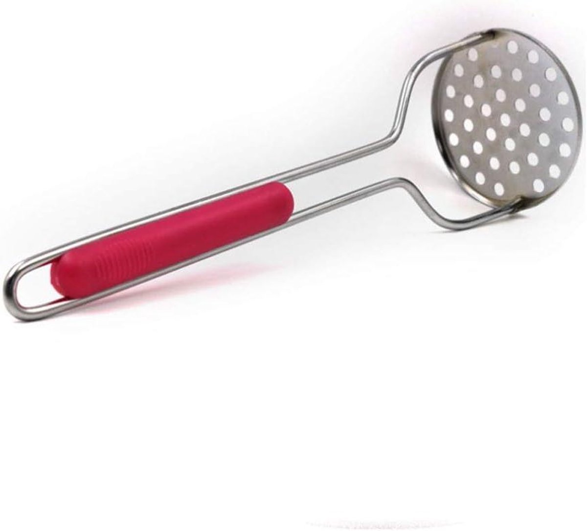 Aardappelstamper - Keuken Gadget - Gladde Puree Maken - Antislip Handvat - 4 Modellen - Zilver