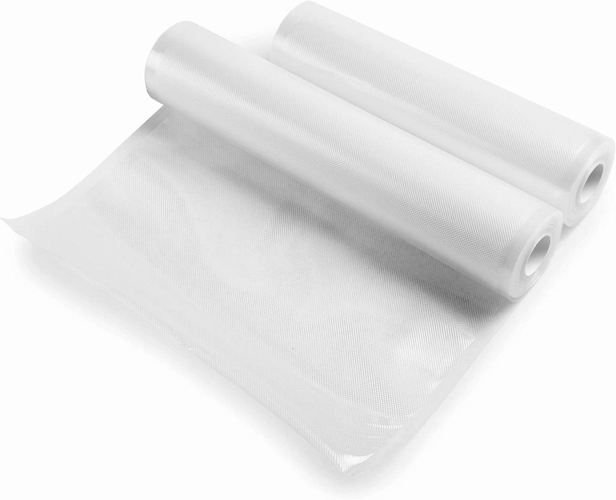 Lege Zakken - Vacuüm Rollen - Voedsel Bewaren - Premium Kwaliteit - 28 x 5 22 cm - Transparant