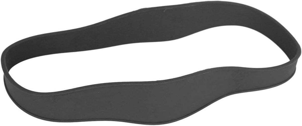 Haarknippen Sjabloon - Kapsel Gids - Thuis Kapsels Maken - Antislip Gebogen Band - 40 gram - Zwart