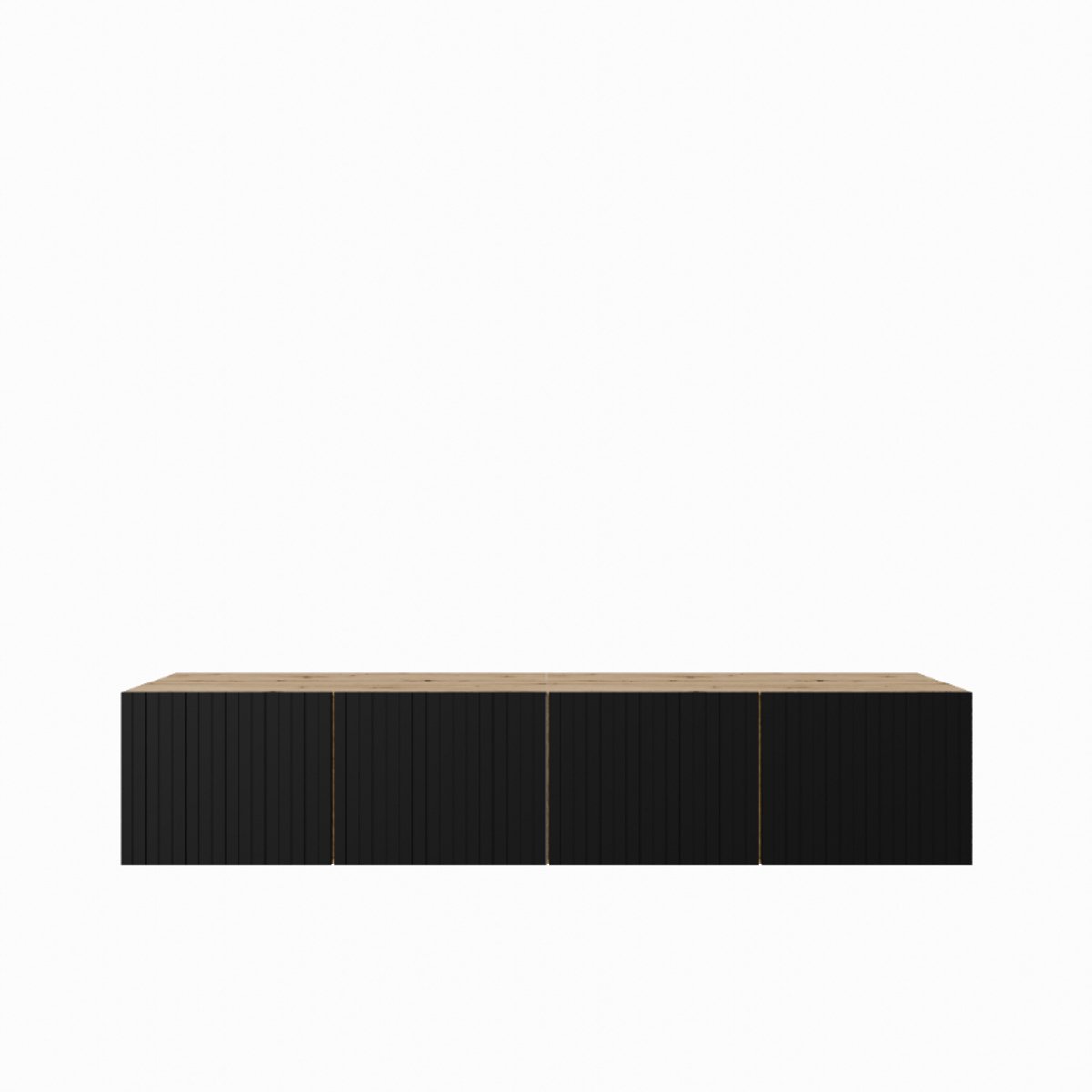 TV-kast Mio 200 (2x100) cm (artisan + zwart)
