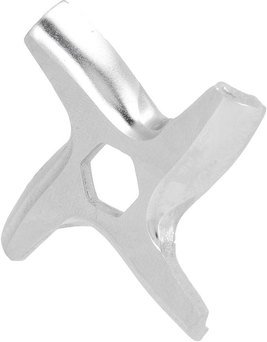 Allecto - Vervangend Vleesmaler Mes - Roestvrijstaal Crossblade - Voor Keuken Taken - Duurzaam en Efficiënt - Perfect voor Vlees Snijden - Geschikt... van Merkloos — afbeelding 5