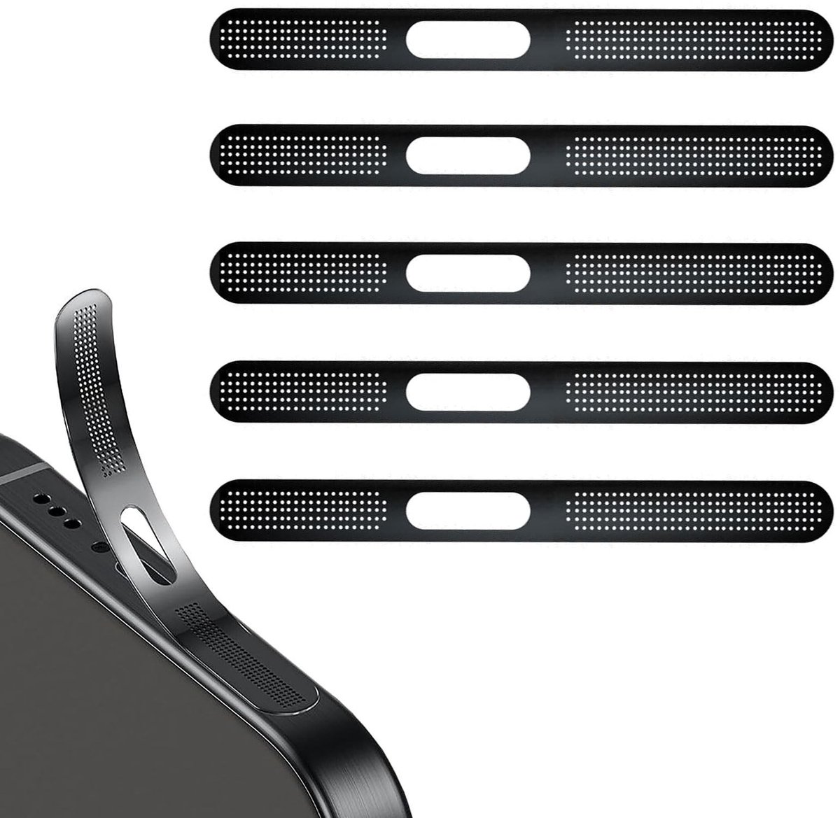 Cosensi - Set van 5 Mesh Stofdichte Stickers voor Smartphones