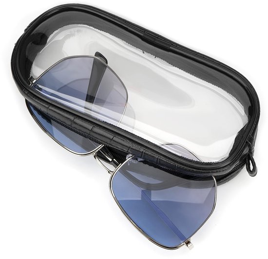 Allecto - Oversized Zonnebrillentas - Grote Montuur - Perfect voor Zonnebrillen - 17 x 3,5 x 8 cm - Brillentas voor Dames - Compatibel met Divers van Merkloos — afbeelding 5