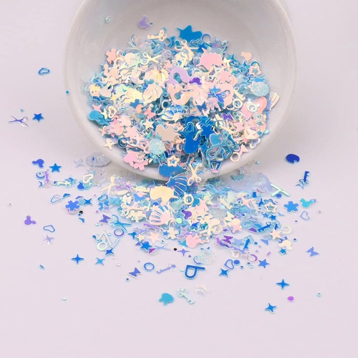 Cosensi - Gekleurde Nagelglitter voor Nail Art Decoratie
