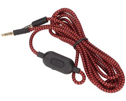 Cosensi - Dailygoody - Hoofdtelefoonkabel - Vervangende Draad - Volumeregeling - Microfoon - Gamingheadset - Voor PC en Smartphones - Geschikt voor G433 G233 G ..