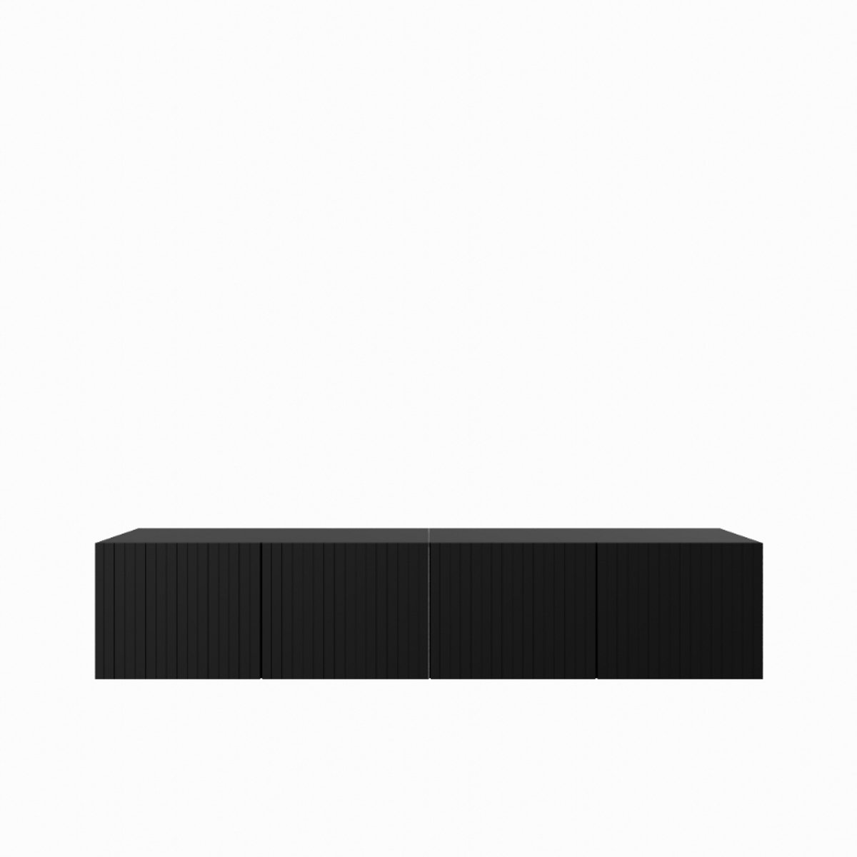 TV-kast Mio 200 (2x100) cm (zwart + zwart)