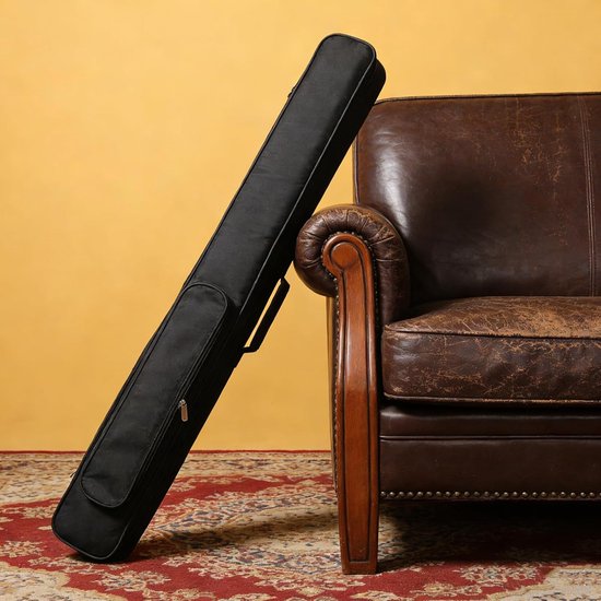 Keutas - Biljartstok Houder - Biljart Spelen - Schokbestendige Vulling - 85 cm - Zwart — afbeelding 3