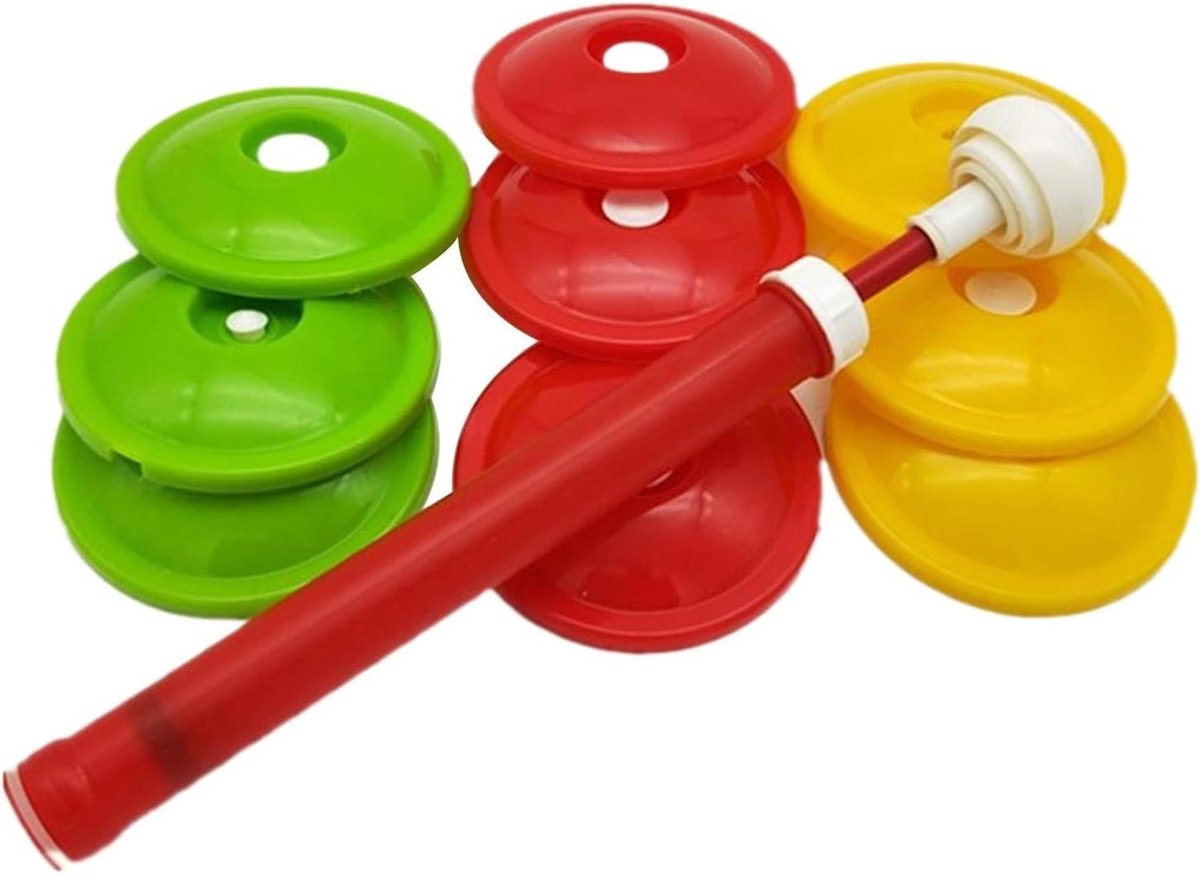 Vacuüm Sealer Set - Conserveren - Voedsel Bewaren - Handmatige Pomp - 9 Dekseltjes - Multicolor