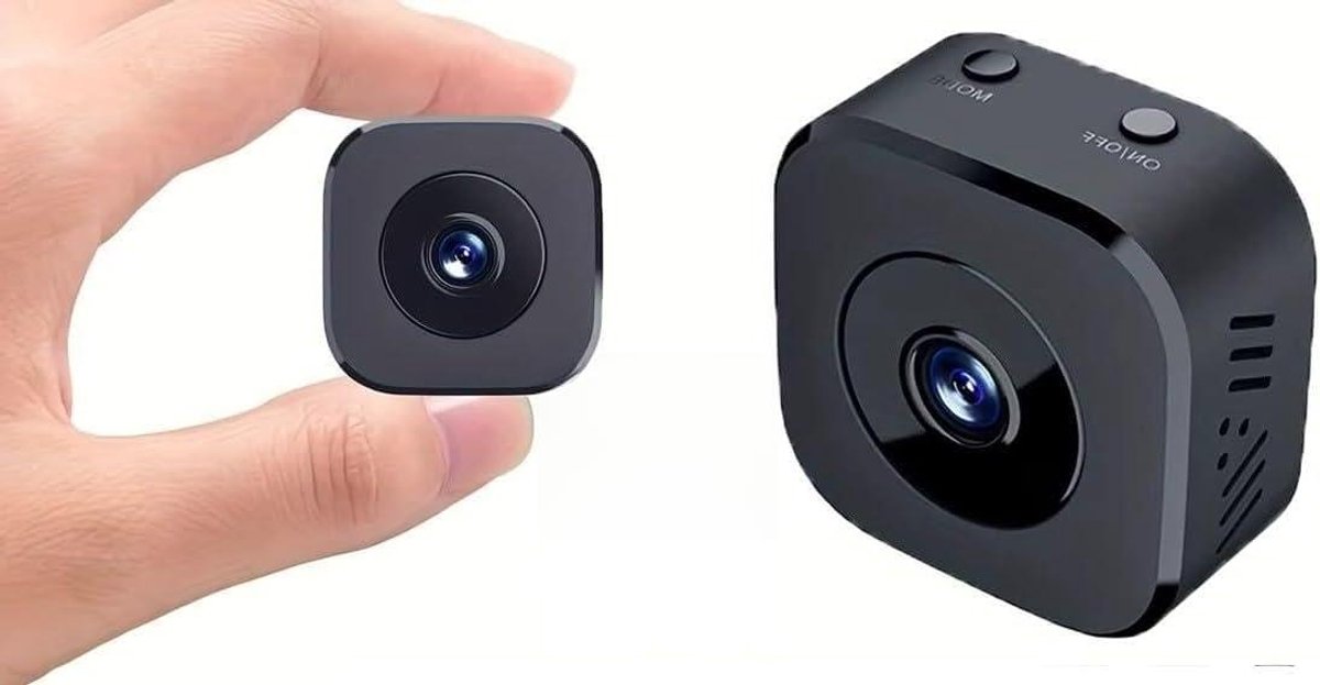 Beveiligingscamera WiFi - Binnencamera HD - Huisbewaking Thuis - Oplaadbare Batterij - 1080p Resolutie - Wit