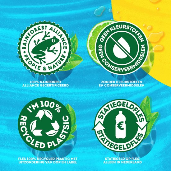 Lipton Ice Tea Green fles - Zero Sugar - vol van smaak, zonder suiker - 12 x 500ml - Voordeelverpakking