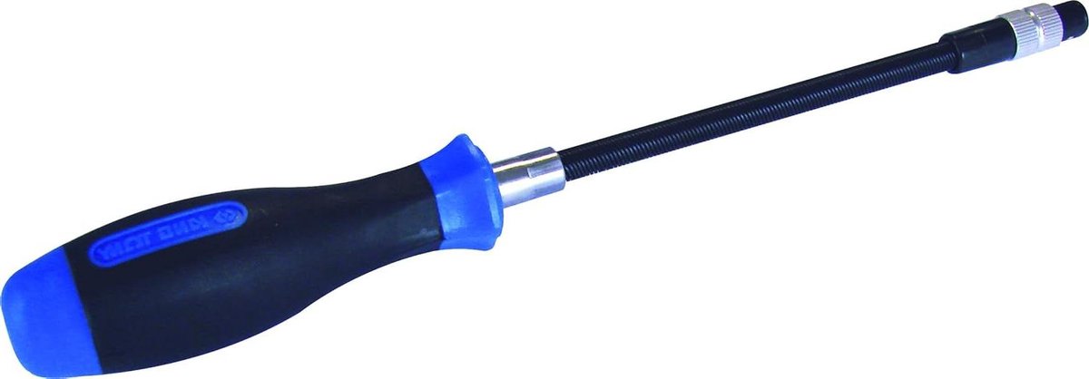 Schroevendraaier Flexibel - Punt Houder - Klus Klussen - Magnetisch Uiteinde - 1/4 inch - Blauw