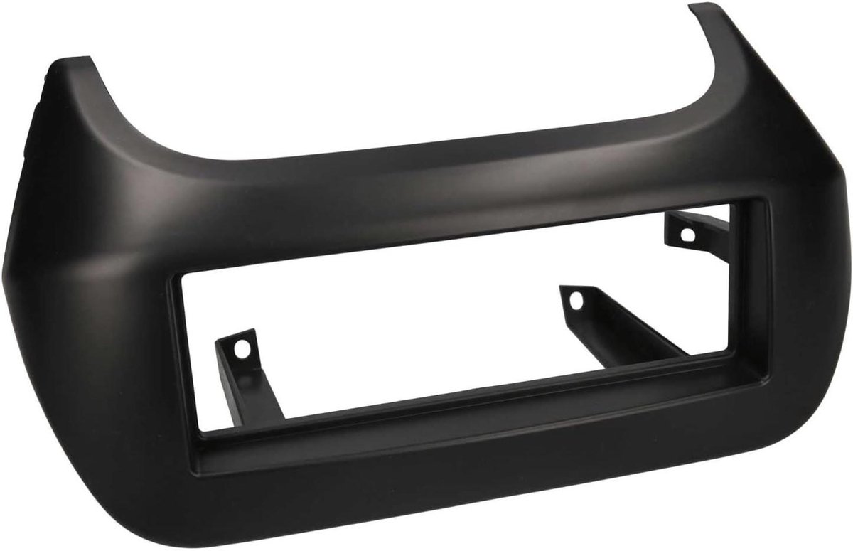 Autoradio Inbouwframe - Radiopaneel - Auto Audio Installatie - 1-DIN Universeel - Standaard Formaat - Zwart