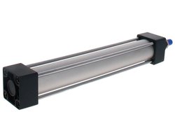 Pneumatische Cilinder - Luchtcilinder Dubbele Actie - Automatisering Machines - Aluminiumlegering - 32mm 200mm - Zilver