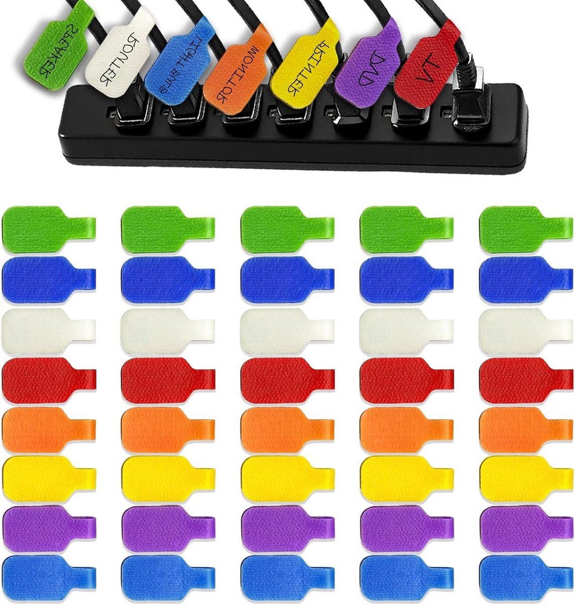 Organiseer je kabels met handige kabellabels voor een overzichtelijke en veilige bekabeling