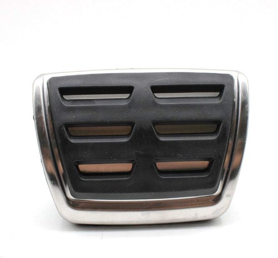 Pedaal Covers Set - Auto Interieur - Verbeteren Rijervaring - Antislip Rubber - 3 Delen - Zilver — afbeelding 4