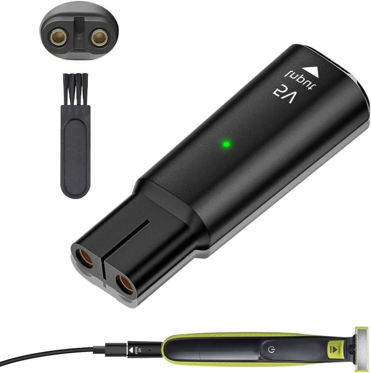 5V Voeding voor OneBlade en andere Scheerapparaten, USB-C Oplader, Compatibel met Diverse Modellen