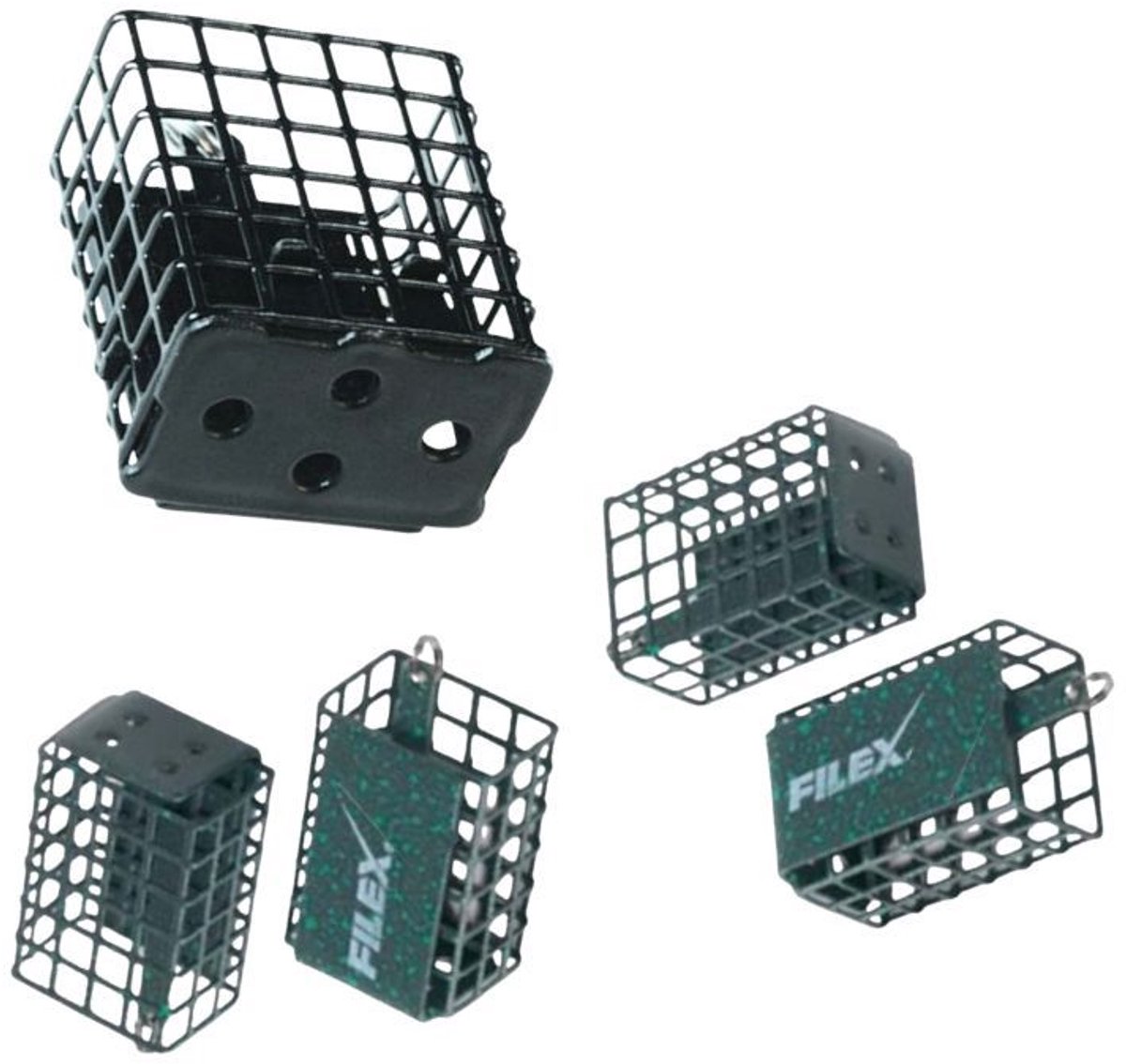 FC's 'Closed' Feederkorven Assorti - 5 stuks - 20, 30, 40, 50 & 60g Feeder - Witvis voerkorven - ECO Feederkorf set voor Vissen