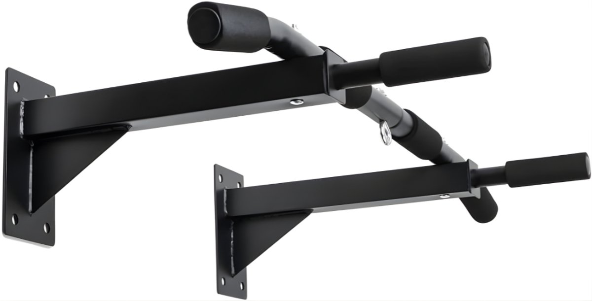 YOR® Pull Up Bar - Wasstrips - Pull Up Station - Zwart - 110cm x 45cm x 54cm