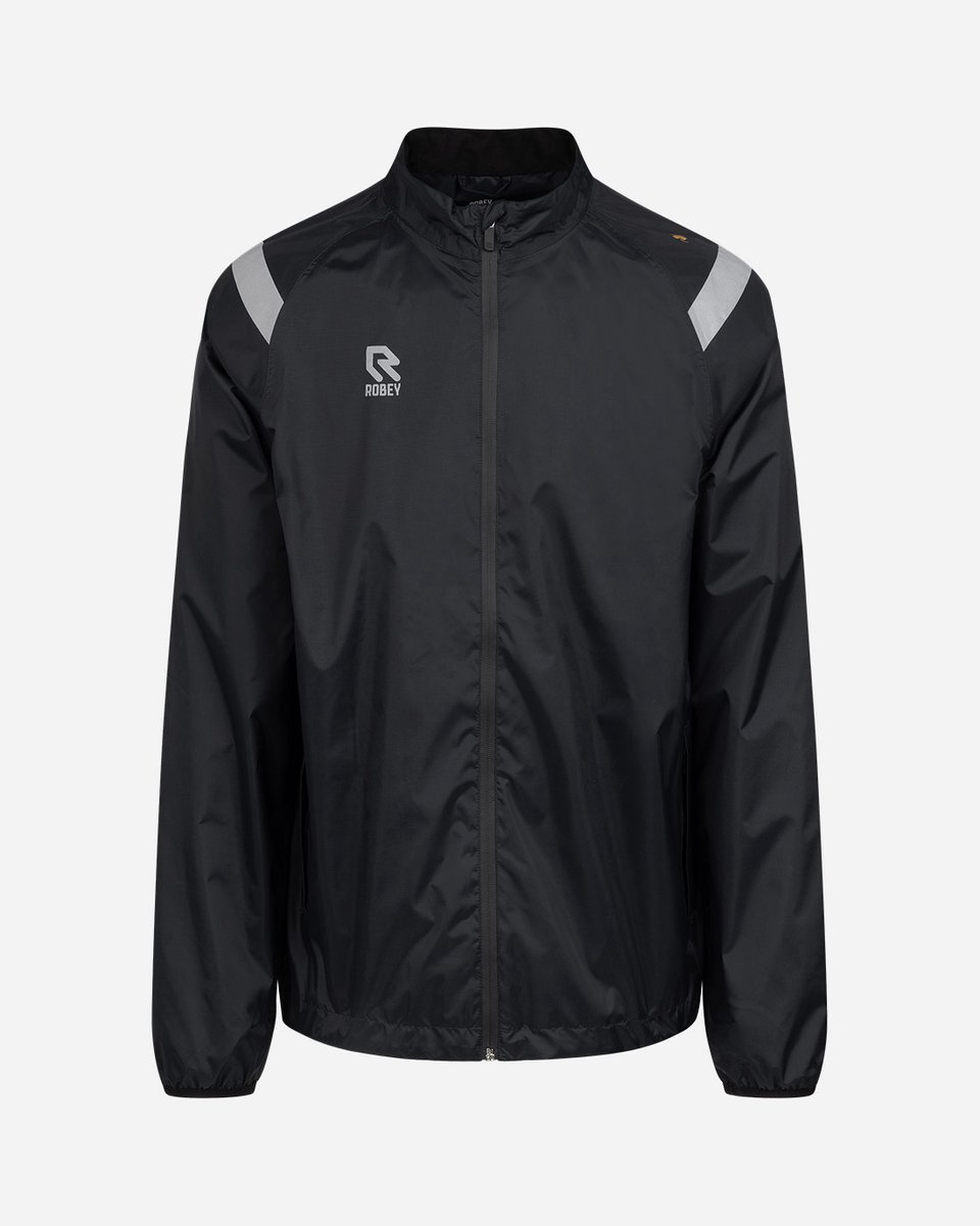 Robey Control Rain Jacket - Black - 128
