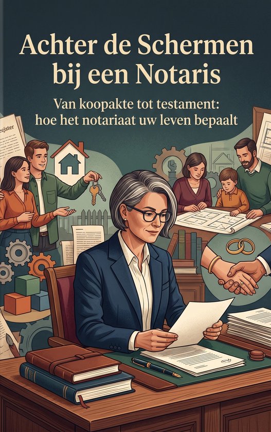 Achter de Schermen bij een Notaris - cover