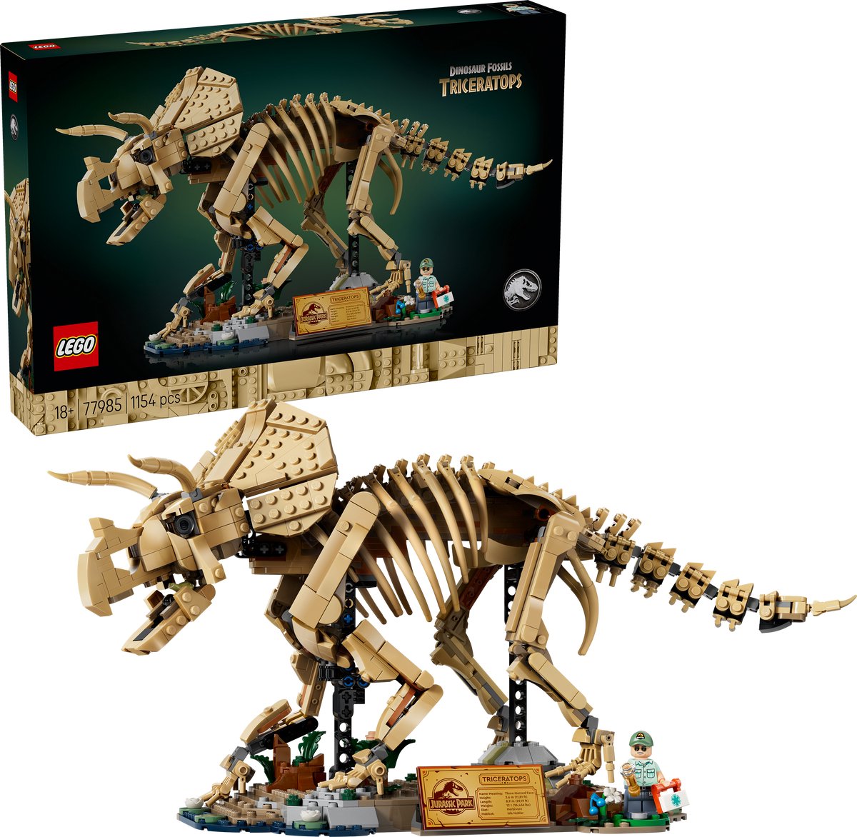 LEGO® Jurassic World Dinosaurusfossielen: Triceratops 77985 — afbeelding 18