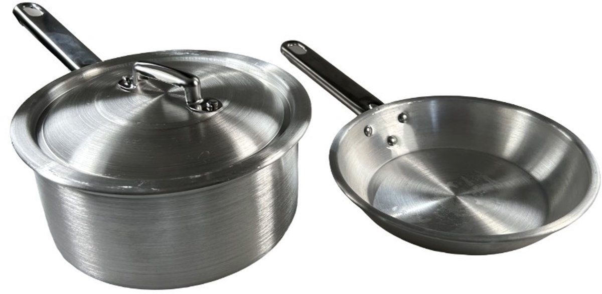 Camping Gasstel – Camping Kookset - Draagbaar Outdoor Kooktoestel met 3x 190g Gasbus, Koekenpan & Steelpan — cadeau in Sport & Outdoor - foto 3