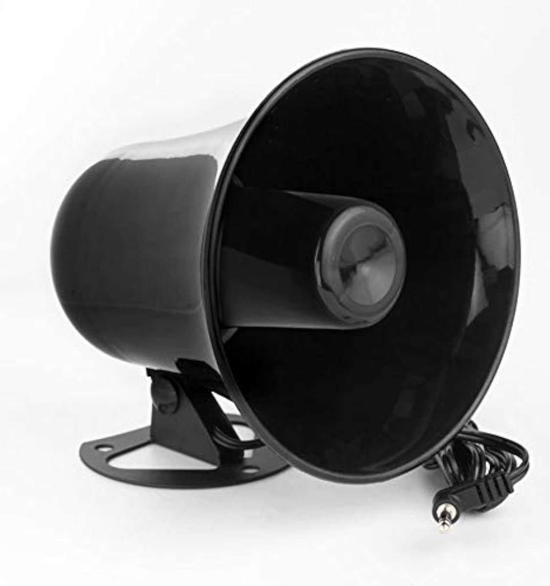 Exponentiële Luidspreker - Externe Speaker - Buiten Audio - Waterbestendig Ontwerp - 12 Watt - Zwart