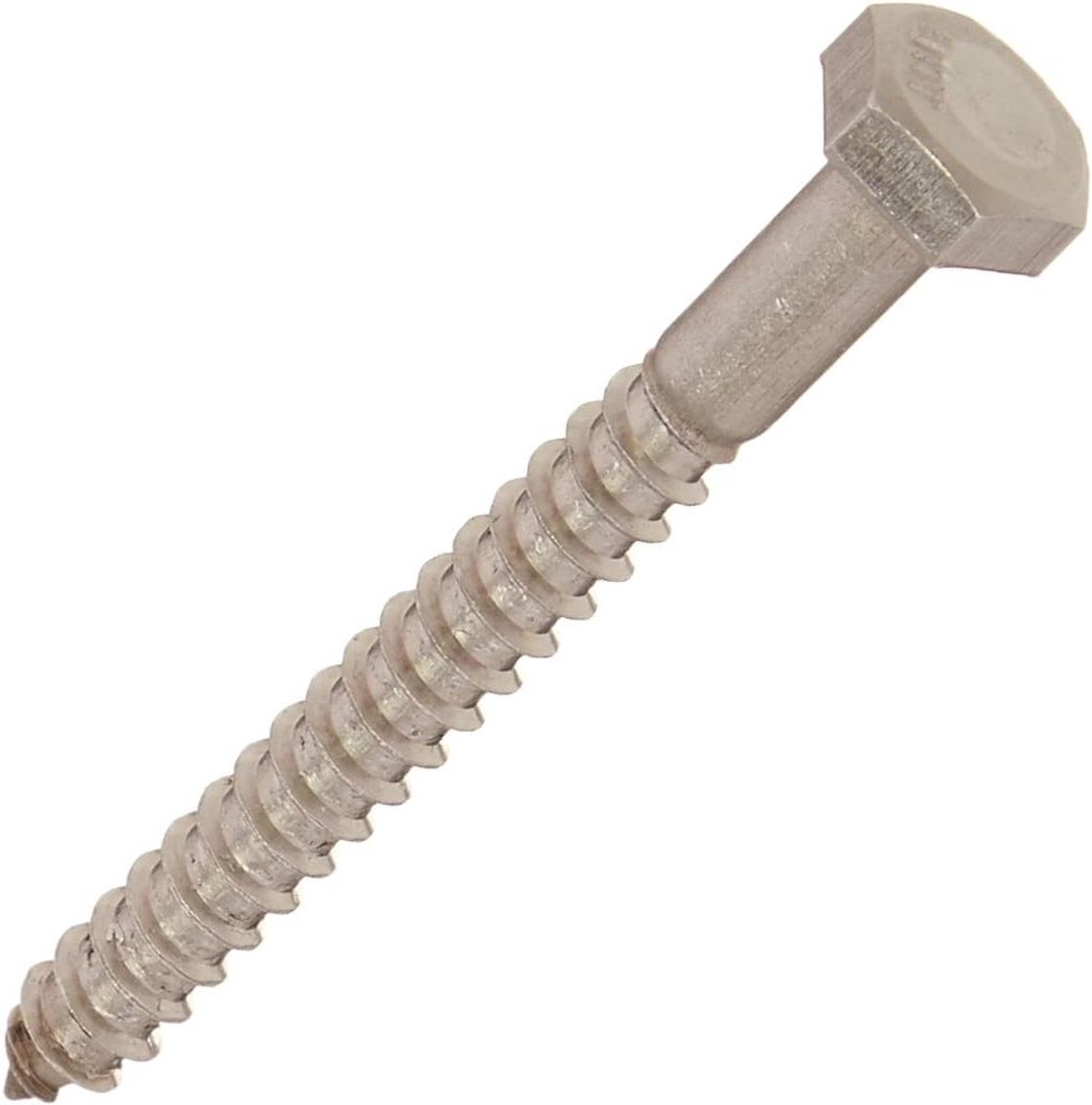 Zeskantschroeven - Houtschroeven - Houtverbindingen Maken - Roestvrij Staal - 2.5 Inch - Staal