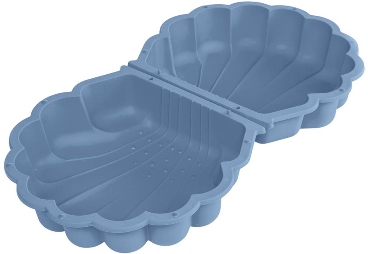 Summertime Schelp Set Blauw 87x78x20 cm met deksel - Zandbak Schelp - Zand Speelgoed - Water Speelgoed - Water Schelp voor in de Tuin — afbeelding 5